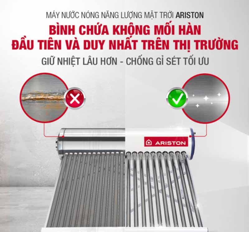 bình năng lượng mặt trời