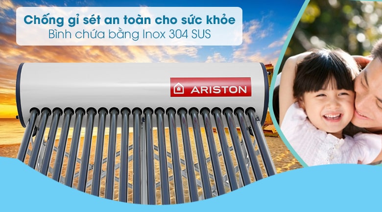 giá máy nước nóng năng lượng mặt trời ariston