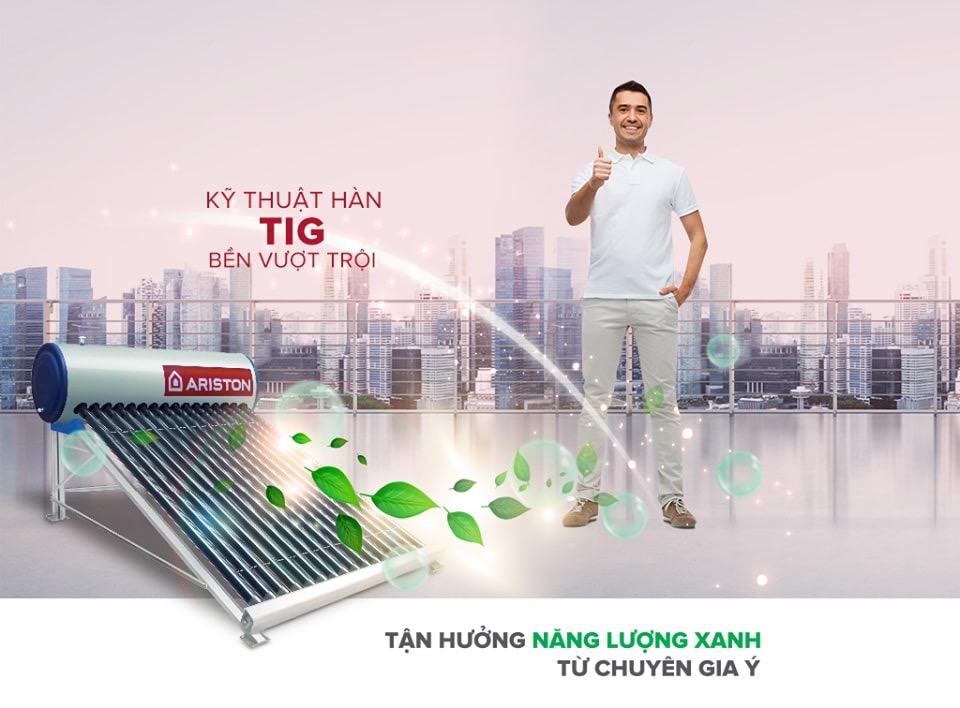Máy nước nóng năng lượng mặt trời Ariston