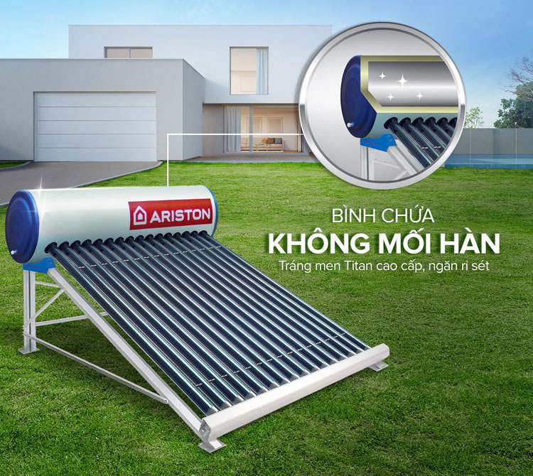 Máy nước nóng năng lượng mặt trời Ariston 116l