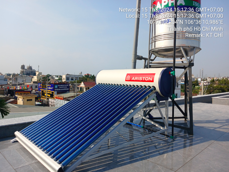 ống thủy tinh năng lượng mặt trời